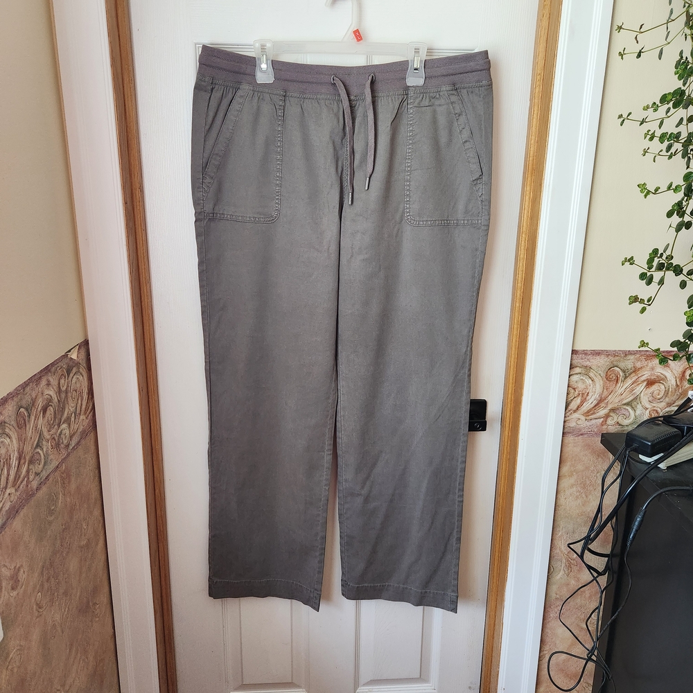 Women's Gray Casual Pants